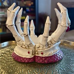 Yankee Candle Creepy Skeleton Hand Candle Holder